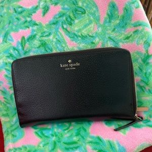 Kate Spade wallet checkbook organizer